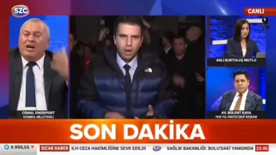 Cemal Enginyurt canlı yayında çılgına döndü: ''Beni de tutuklayın!''