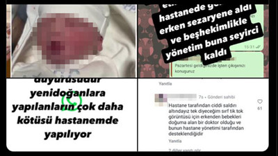 Yine bir özel hastane, yine bebek servisi, yine skandal iddialar!