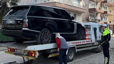 Lüks cipine çakar takıp ''caka'' satan trafik magandasına ceza yağdı