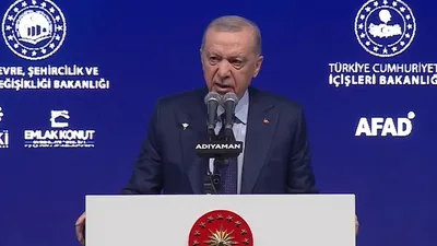 Erdoğan: ''Deprem bölgesine 2.6 trilyon lira yatırım yaptık''