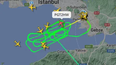 Kar fırtınasının vurduğu İstanbul'da hava trafiği altüst oldu