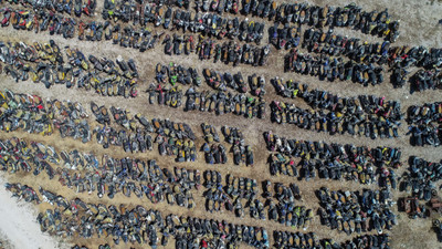 Yediemin otoparkları milyonlarca TL'lik hurda mezarlığına döndü