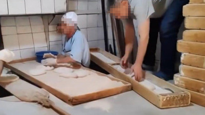 Bu ne rahatlık? Fırında mide bulandıran görüntüler