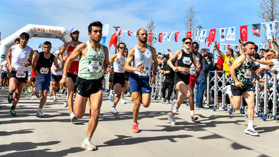 Ankara'da binlerce kişi sağlık için koştu
