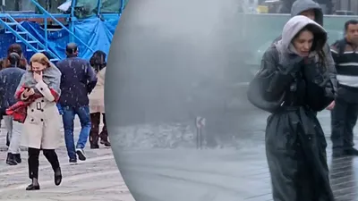 Dün yaz, bugün kış... İstanbul'da hava buz kesti, kar yağışı başladı