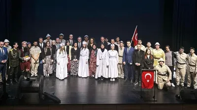Çanakkale şehitleri Bandırma'da saygı ve minnetle anıldı