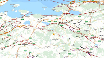 Bursa'da korkutan deprem