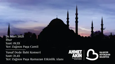 Balıkesir'de Kadir Gecesi'ne özel program