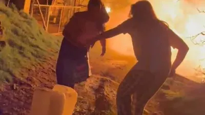Bolu'da kahreden yangın: Mutfak tüpü bomba gibi patladı