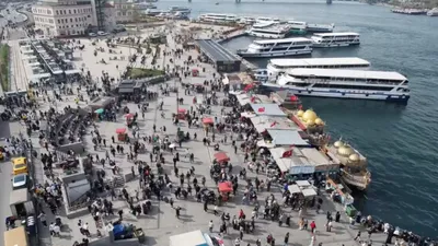 Bayramda İstanbul'da kalan buraya akın etti