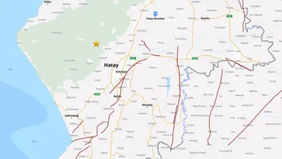 Antakya'da 3.9 büyüklüğünde deprem