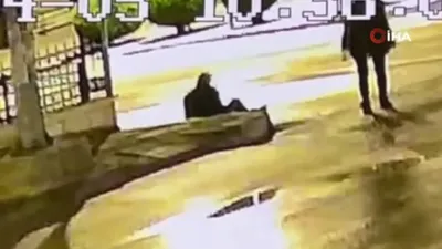Sahte alkolden sokak ortasında ölüm saniye saniye kamerada
