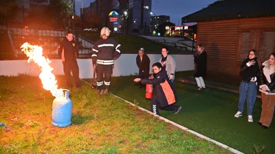 Manisa Büyükşehir İtfaiyesi'nden üç ayda 62 bin 451 kişiye yangın eğitimi