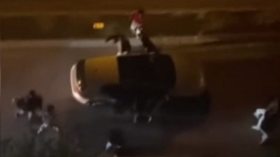 Yol verme tartışmasında ortalık karıştı, hamile kadın ortada kaldı