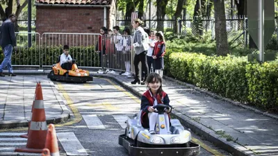 Başkentli minikler trafiği eğlenerek öğreniyor
