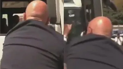 CHP'li Mahmut Tanal yolu kapatan TIR'a tırmandı: ''Cumhuriyetin yüz karası oldunuz''