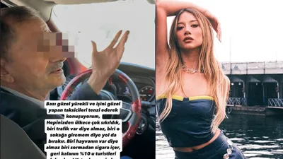 Köpeğiyle bindiği taksiciyle tartışan Aleyna Kalaycıoğlu karakolluk oldu