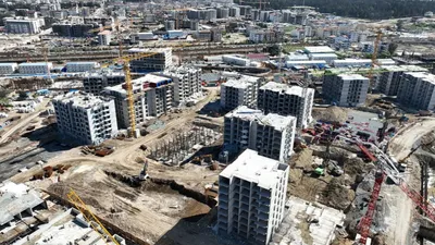Asrın felaketinin yıktığı Hatay'daki kalıcı konutların son hali görüntülendi