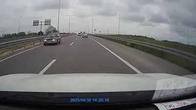 Duble yolda tam gaz ters yön canavarı kamerada!