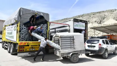 Ankara Büyükşehir Belediyesi'nden çiftçilere sera malzemesi desteği
