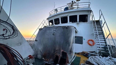 Gazze'ye yardım götüren gemi Malta açıklarında vuruldu