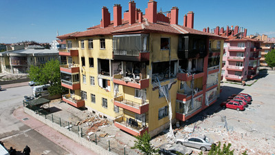 13 kişinin yaralandığı doğalgaz patlamasının şiddeti gündüz ortaya çıktı