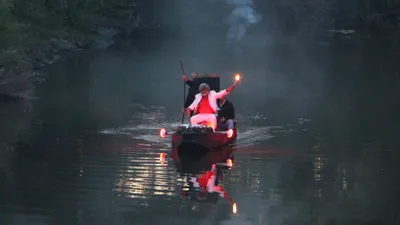 Kakava'da dilekler Tunca Nehri'ne bırakıldı