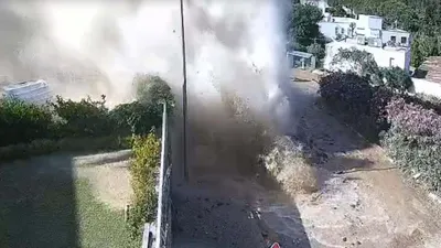 Ana isale hattı bomba gibi patladı; ortalık savaş alanına döndü