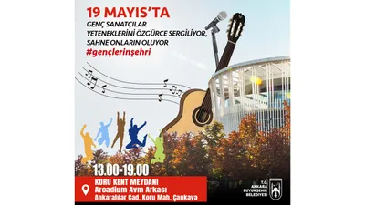 Ankara Büyükşehir'den genç sanatçılara destek: Genç Keşif Sahnesi kuruluyor