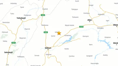 Kahramanmaraş'ta korkutan deprem