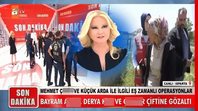 Müge Anlı canlı yayınında topyekün gözaltı: Eş zamanlı gözaltılarda stüdyoda alkış kıyameti koptu!