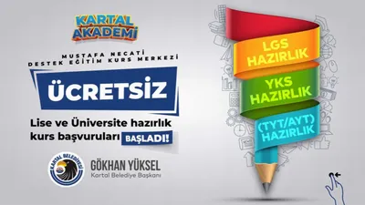 Kartal Belediyesi'nden eğitime tam destek