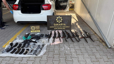 Polisin kullandığı kiralık araç yürüyen cephanelik çıktı!