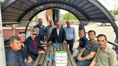 Bandırma Belediye Başkanı Mirza, Yeşilçomlu'daki mevlid programına katıldı