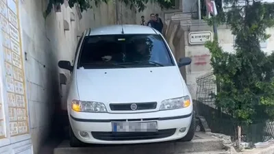 Bir navigasyon kurbanı daha! Mahsur kaldı