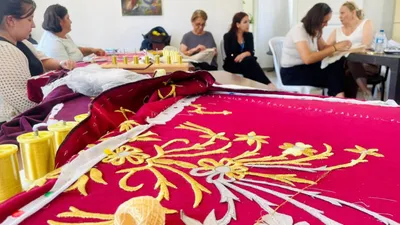 Bodrum Belediyesi'nin Kadın Yaşam Merkezi’nde geleneksel sanatlar yaşatılıyor