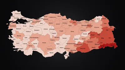 Türkiye'nin en acı haritası yayınlandı: Dünya ortalamasının da altındayız!