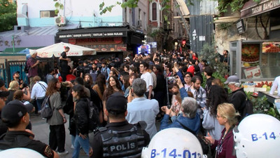 Taksim'de Gezi'nin yıl dönümünde polis müdahalesi