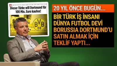 ''Sadettin Saran'ın Borussia Dortmund teklifi, Bild'in nostalji köşesinde!