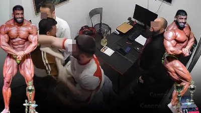 Milli sporcuyu pusu kurup, dakikalarca darp ettiler!