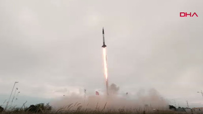 Türkiye'nin milli gücü DeltaV Hibrit Roketi ile irtifa rekoru kırıldı