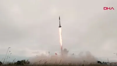 Türkiye'nin milli gücü DeltaV Hibrit Roketi ile irtifa rekoru kırıldı