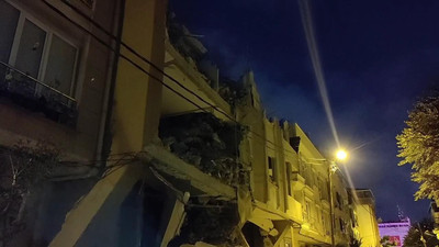 İstanbul'da 6 katlı bina çöktü! Çevredeki binalar boşaltıldı