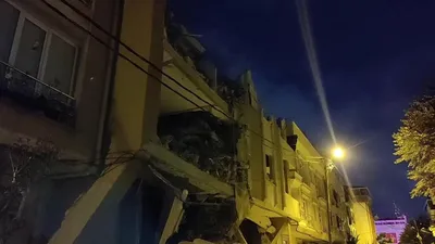 İstanbul'da 6 katlı bina çöktü! Çevredeki binalar boşaltıldı