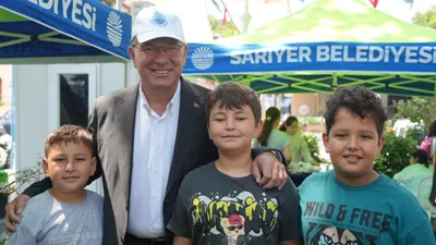 Sarıyer Çevre Şenliği'ne çocuk ve gençlerden yoğun ilgi