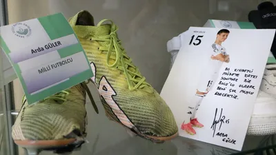 Arda Güler'in kramponu bu çok özel müzede sergileniyor