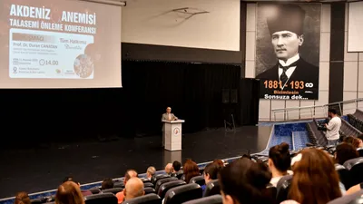 Muratpaşa'da Akdeniz Anemisi Talasemi Önleme Konferansı’nda