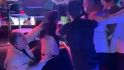 İstanbul'daki lüks otelin barında ''şampanya'' çatışması: Yaralılar var!
