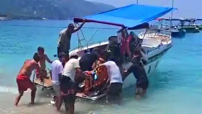 Fethiye'de paraşüt kazası! 100 metre yüksekten denize çakıldı