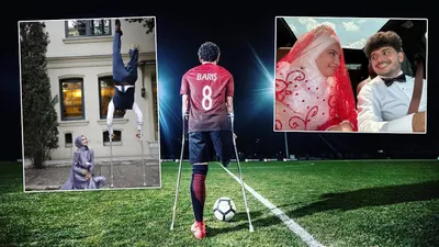 Ampute Milli Takımımızın yıldızı Barış Telli dünya evine girdi